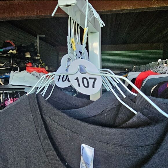 T-shirt men Gray size M Maroon 107 - Picture 2 of 3